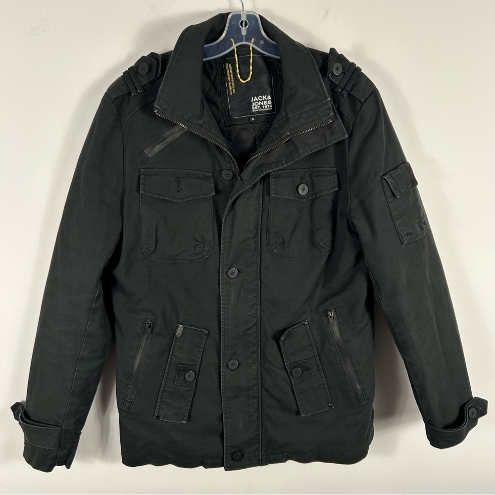 Jack & Jones Men's Black Carlo Jacket XL - Picture 3 of 10